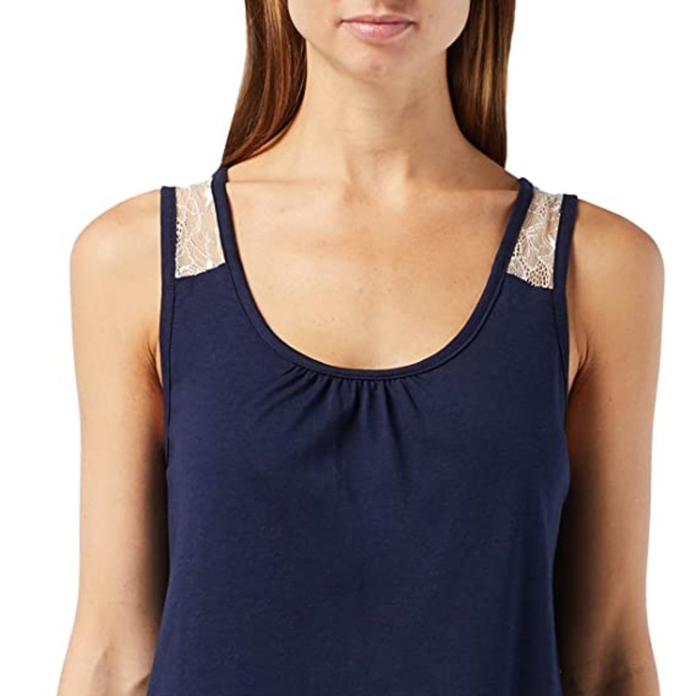 IRIS & LILLY WOMEN'S SLEEVELESS COTTON NIGHTDRESS NEW WITH TAG SIZE XS